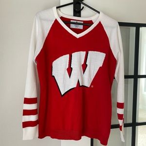NWOT Wisconsin Badgers Lightweight Sweater
